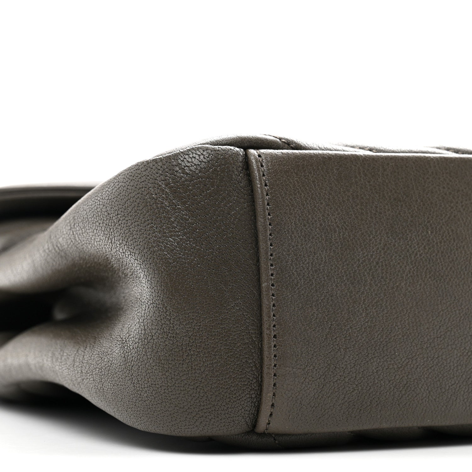 Saint Laurent Sheepskin Matelasse Chevron Monogram Large College Satchel Dark Anthracite 9 of 10