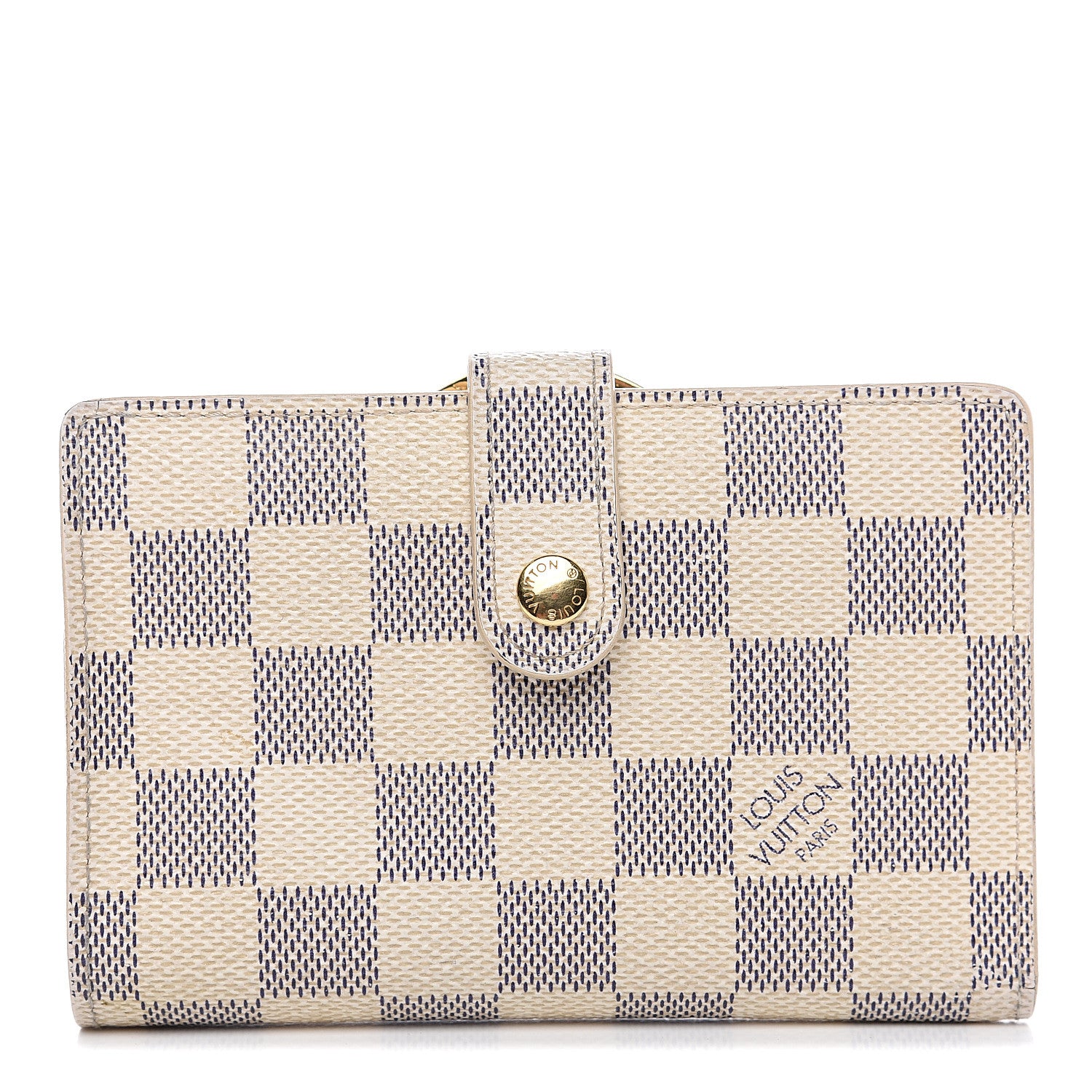 Louis Vuitton Damier Azur French Purse Wallet 1 of 9