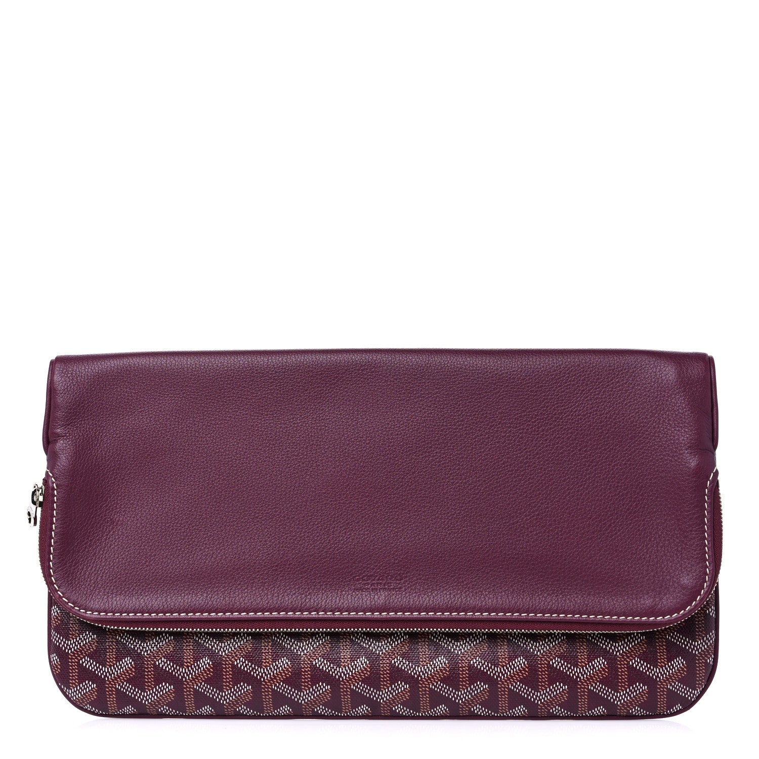 Goyard Goyardine Sainte Marie Soft Clutch Bordeaux 1 of 9