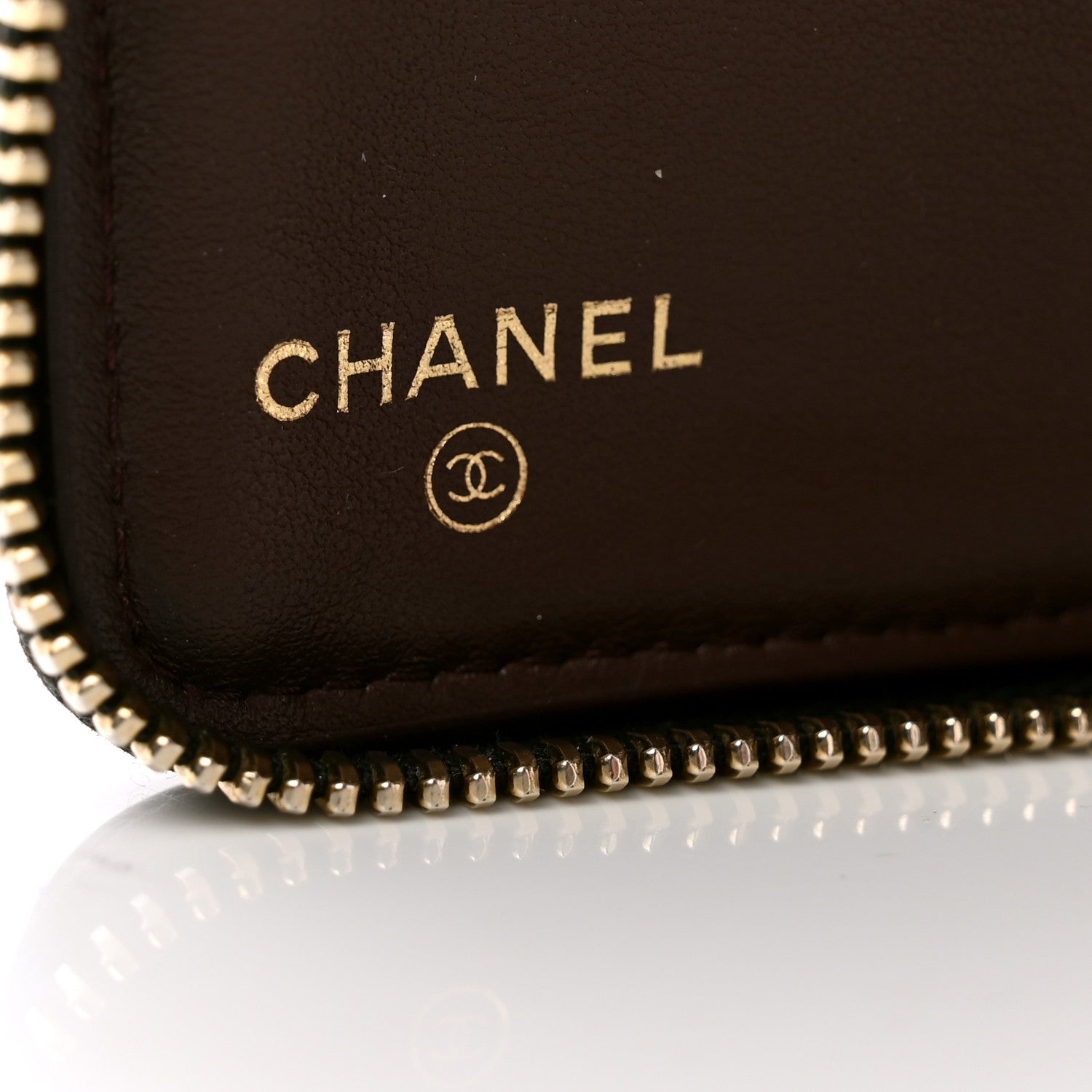 Chanel Caviar Quilted Large Zip Around Organizer Wallet Black 6 of 11