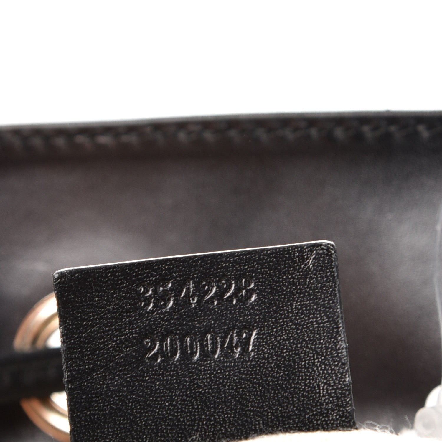 Gucci Bright Diamante Medium Bucket Bag Black 8 of 8