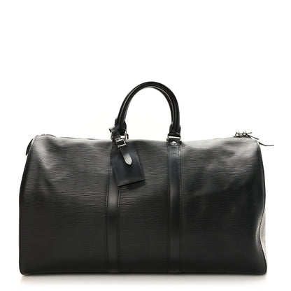 Louis Vuitton Epi Keepall 45 Black 1 of 9