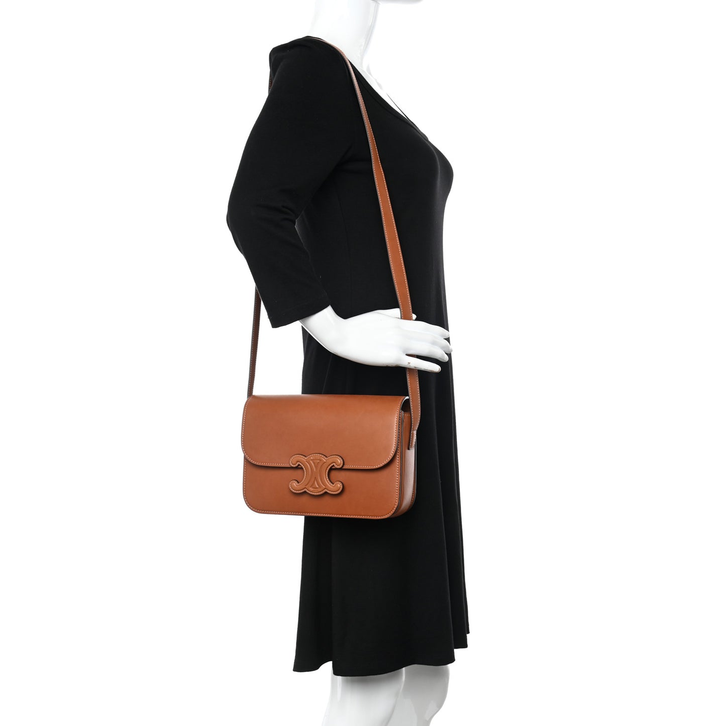 Natural Calfskin Triomphe Tan