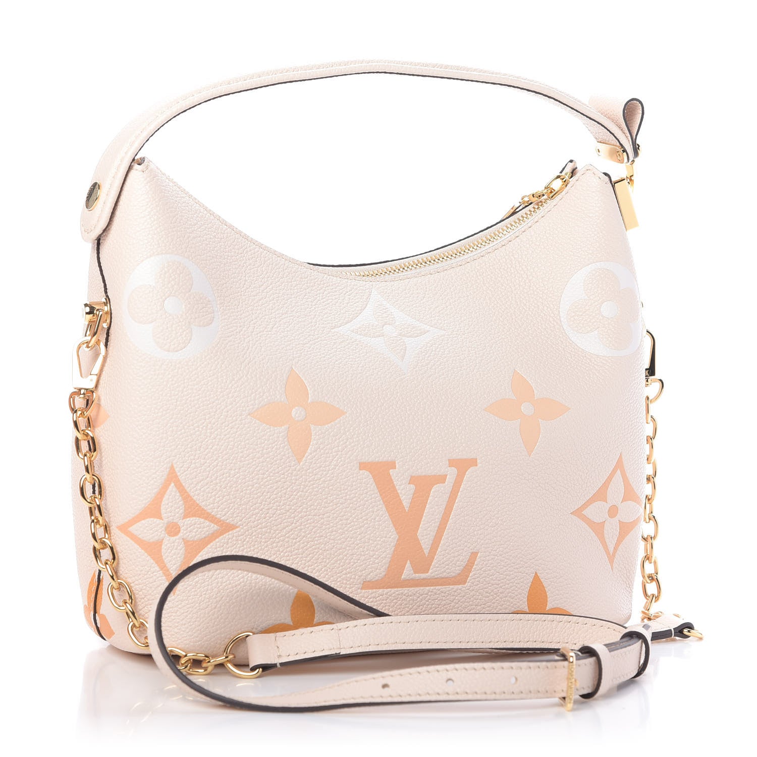 Louis Vuitton Empreinte Monogram Giant By The Pool Marshmallow Hobo Cream Saffron 3 of 10