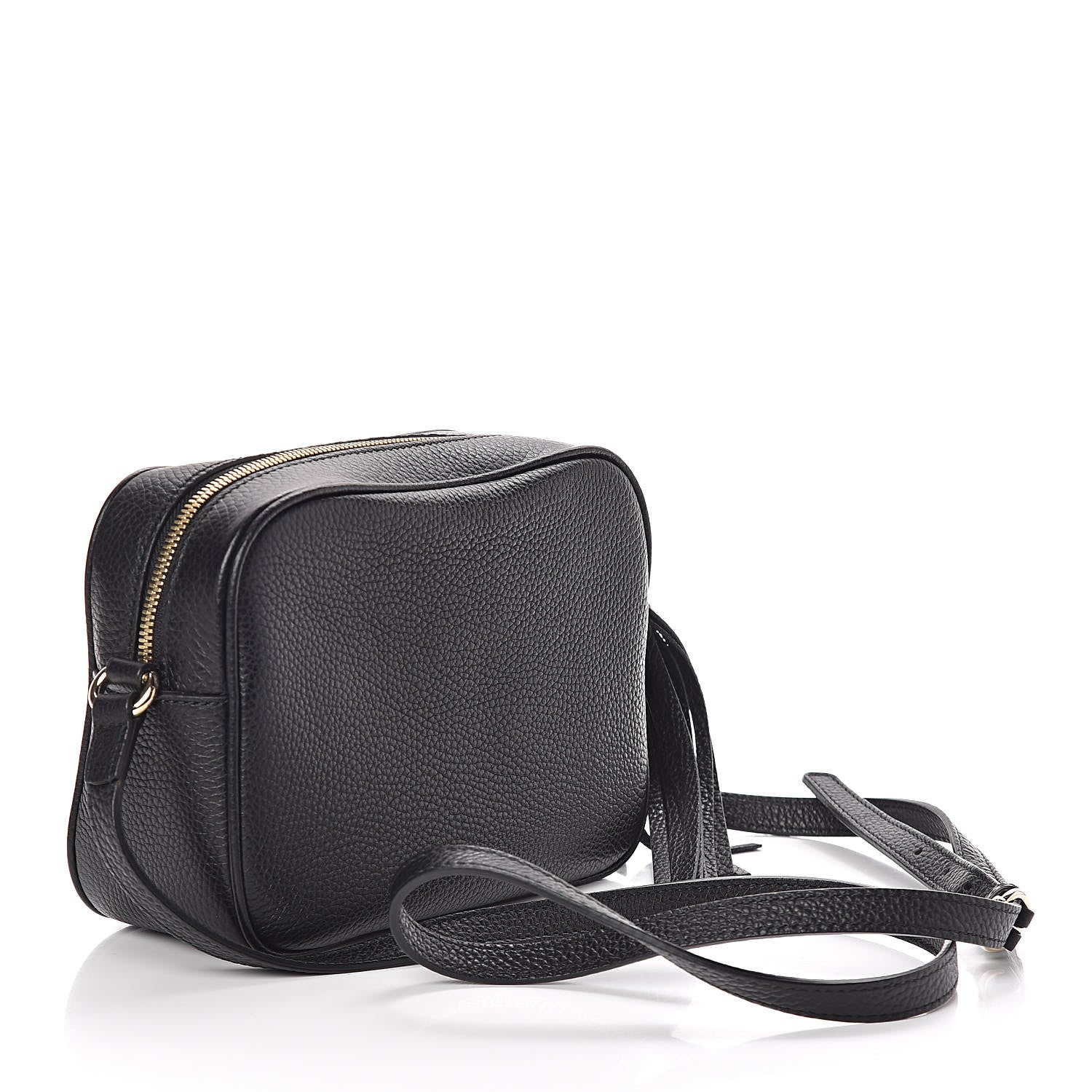 Gucci Pebbled Calfskin Small Soho Disco Bag Black 3 of 12