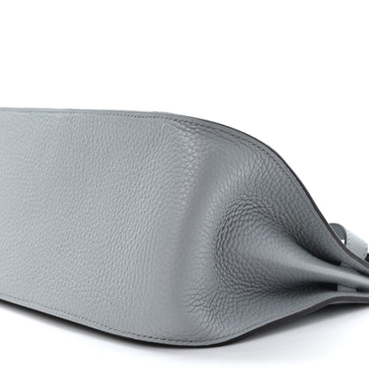 Hermes Taurillon Clemence Jypsiere 28 Bleu Arctic 8 of 8