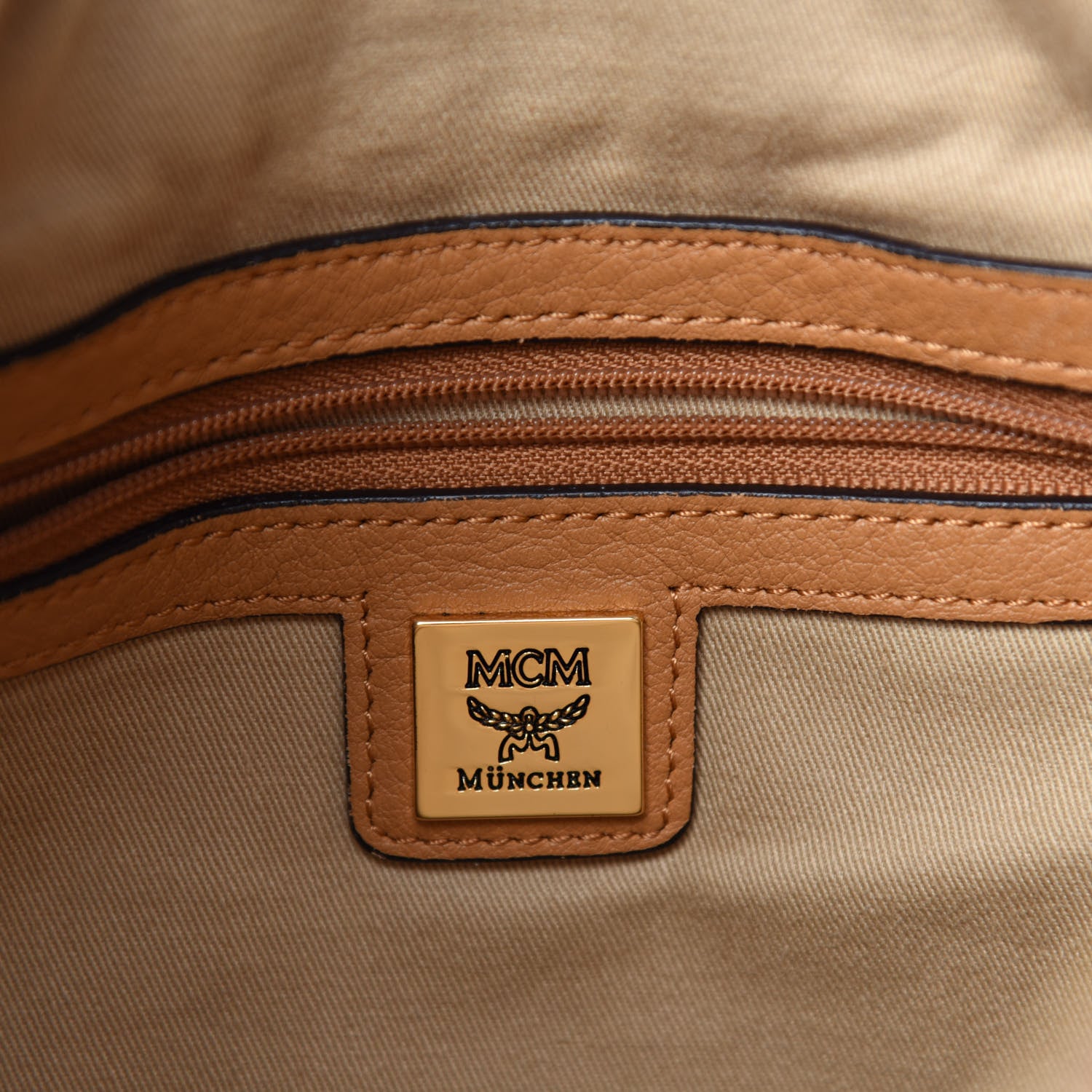 MCM Visetos Hobo Cognac 8 of 11