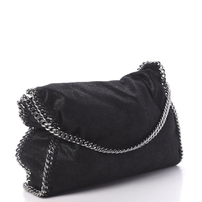 Stella McCartney Shaggy Deer Falabella Fold Over Tote Black 3 of 9