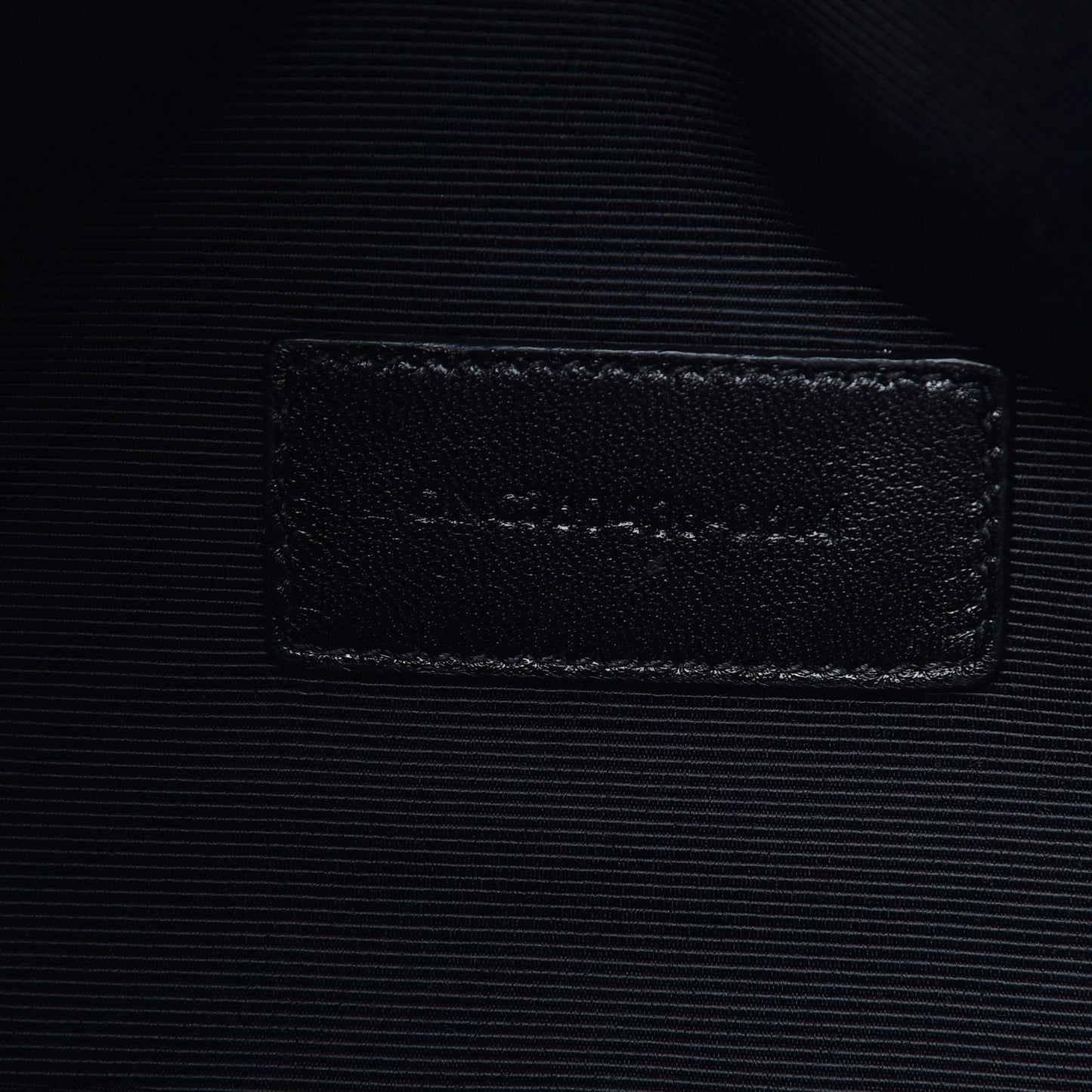 Calfskin Zipped Clutch Black