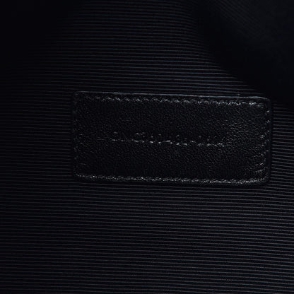 Saint Laurent Calfskin Zipped Clutch Black 7 of 18