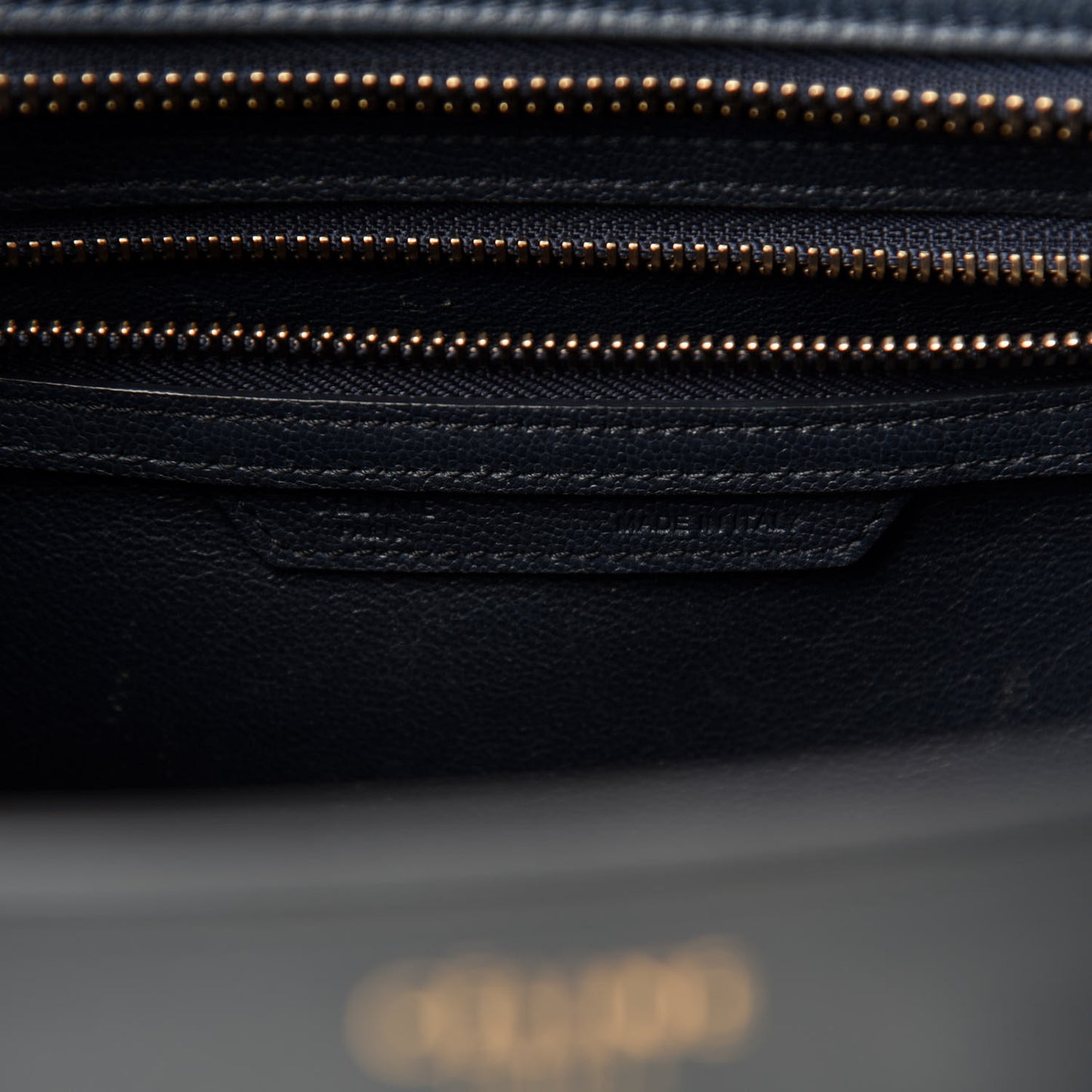 Nubuck Grained Calfskin Micro Tri-Color Luggage Fluo Yellow