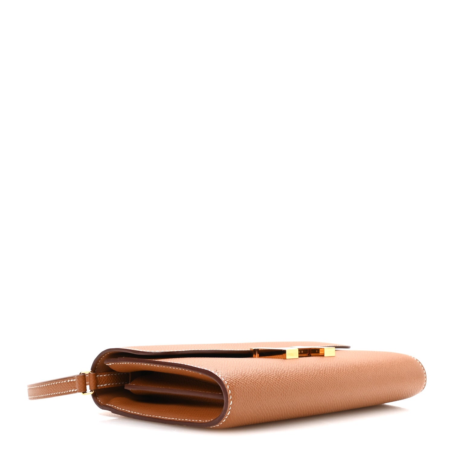 Hermes Epsom Constance Long Wallet To Go Gold 4 of 11
