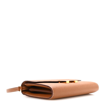 Hermes Epsom Constance Long Wallet To Go Gold 4 of 11