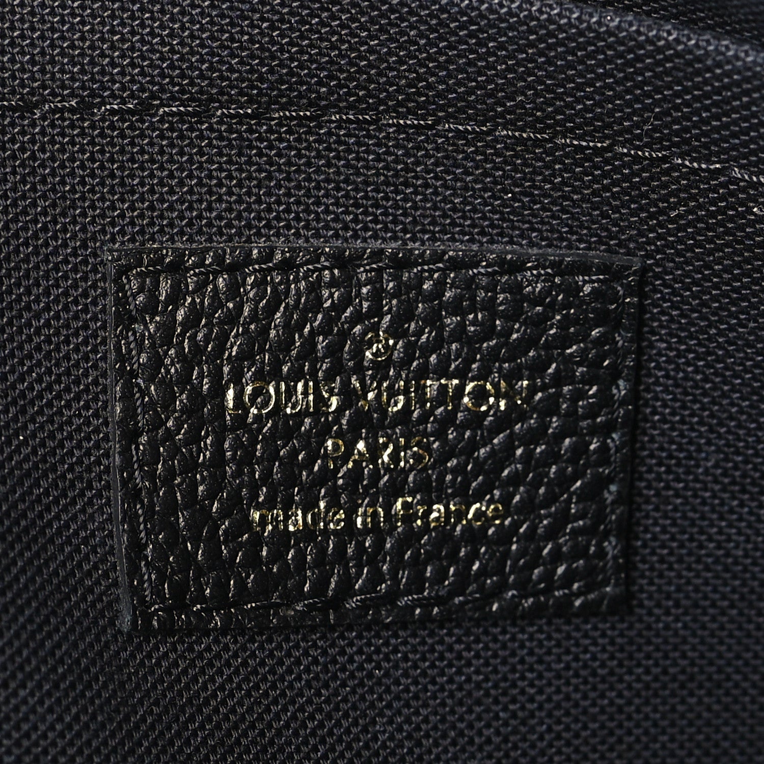 Louis Vuitton Empreinte Daily Pouch Black 6 of 9