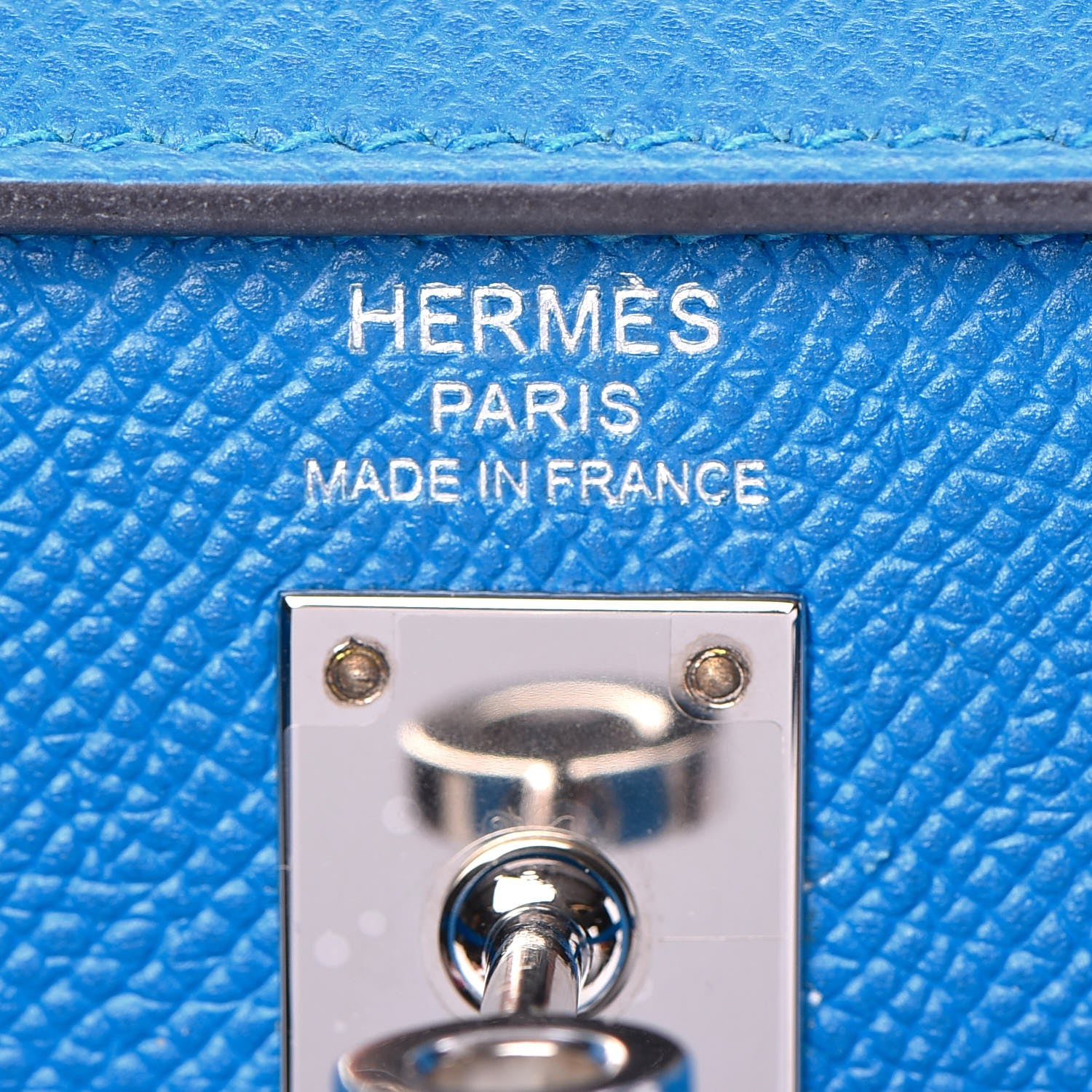 Hermes Epsom Kelly Sellier 25 Bleu Zanzibar 20 of 37