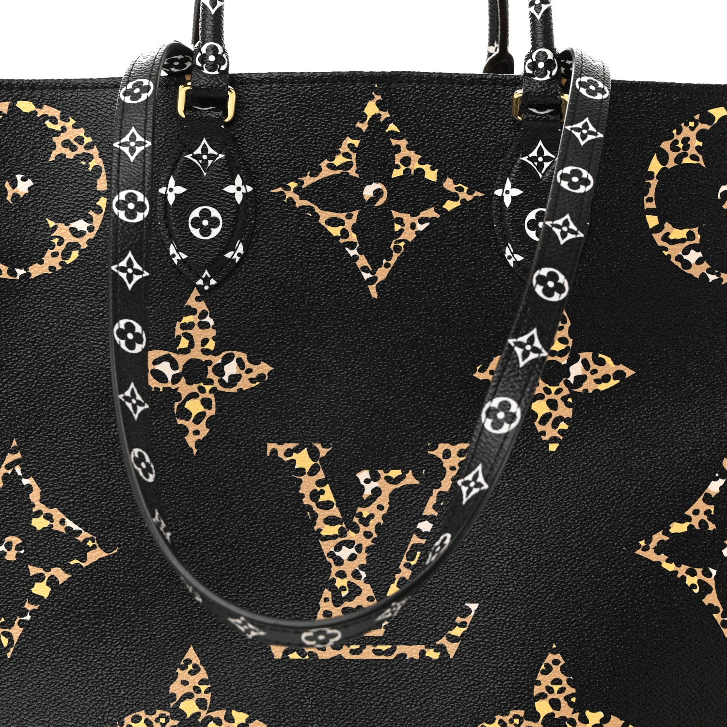 Louis Vuitton Monogram Giant Jungle Onthego GM Black 8 of 12