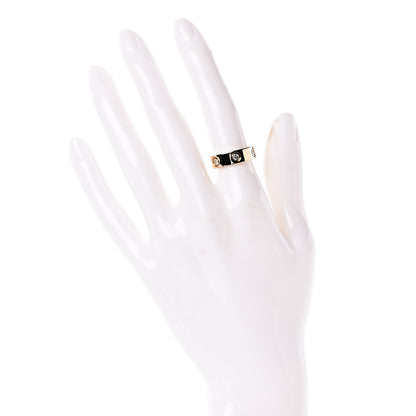 Cartier 18K Yellow Gold 6 Diamond 5.5mm LOVE Ring 49 4.75 2 of 5