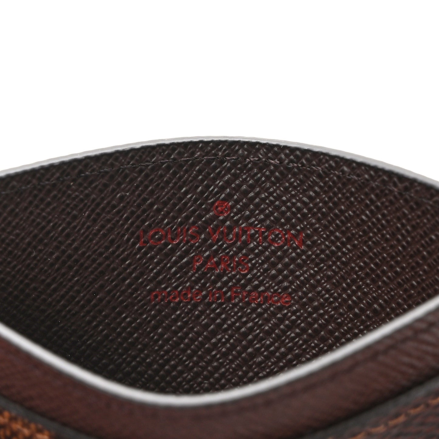 Damier Ebene Card Holder