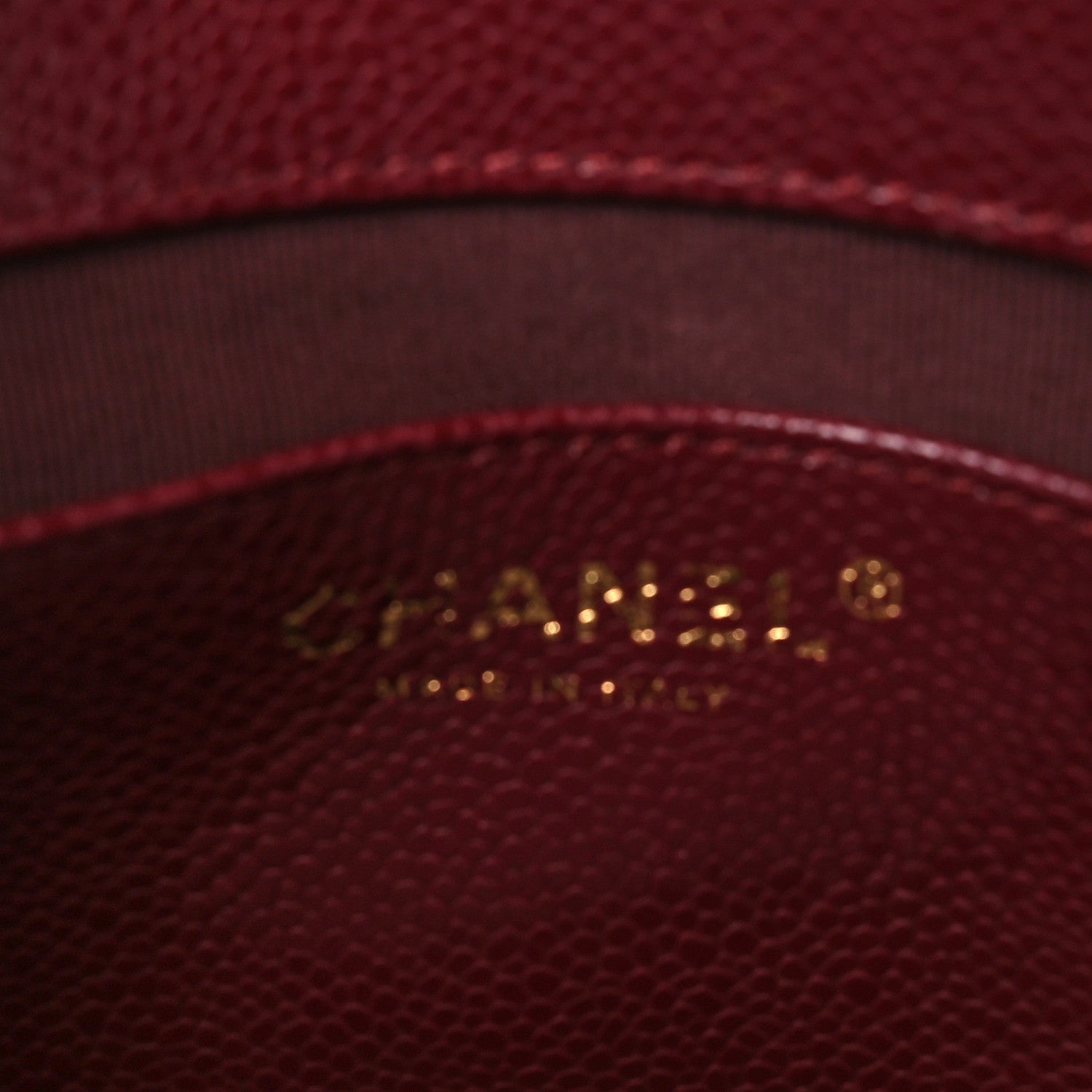 Chanel Caviar Quilted Small Messenger Flap Burgundy 6 of 9