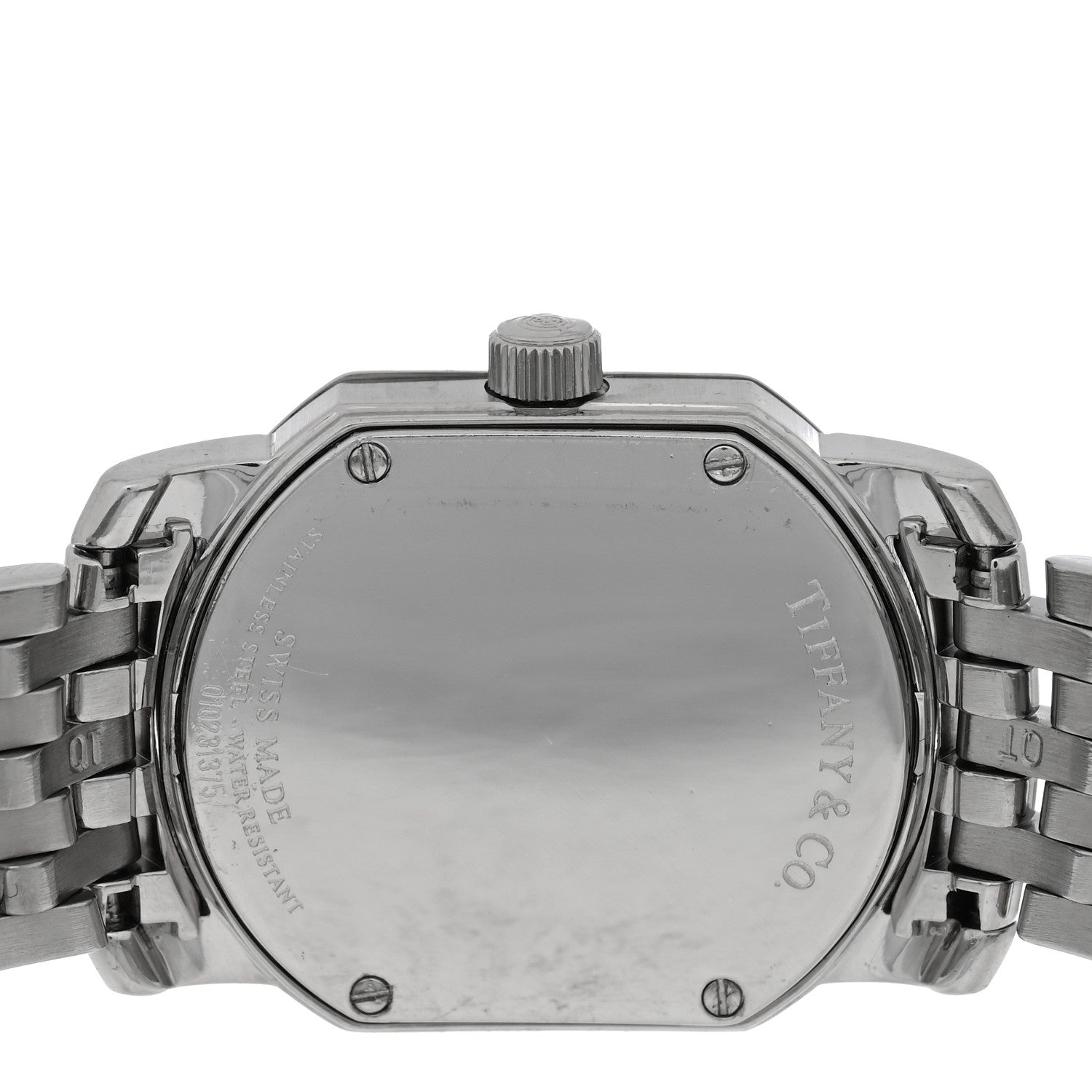 Tiffany Stainless Steel 24mm Mark Coupe Resonator Quartz Watch 4 of 5