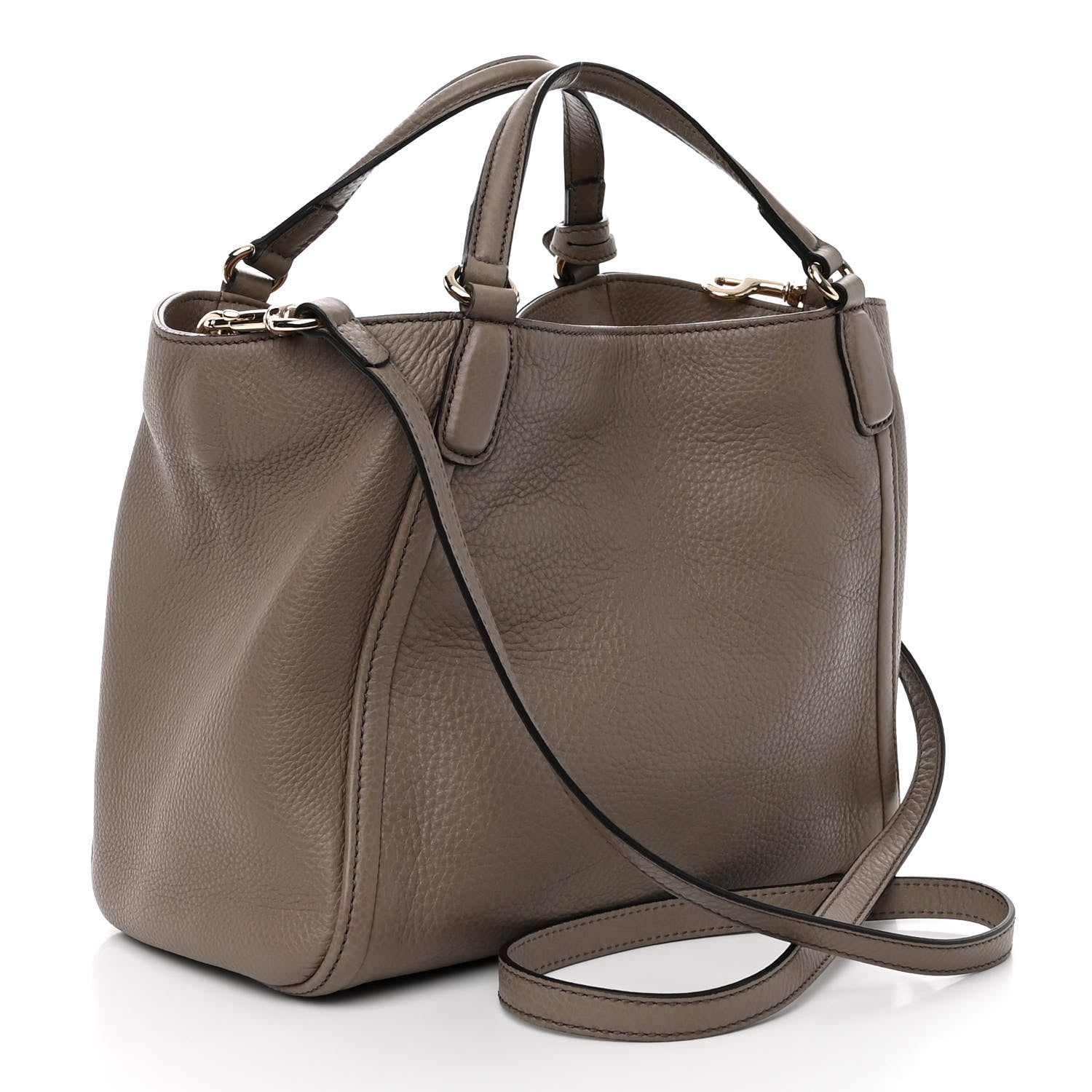 Gucci Cellarius Calfskin Small Soho Shoulder Bag New Fango 3 of 11