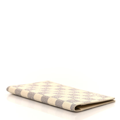 Louis Vuitton Damier Azur Checkbook Cover Wallet 4 of 8