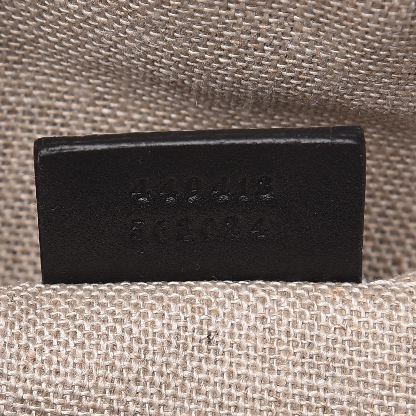 Microguccissima Mini Bree Messenger Bag Black