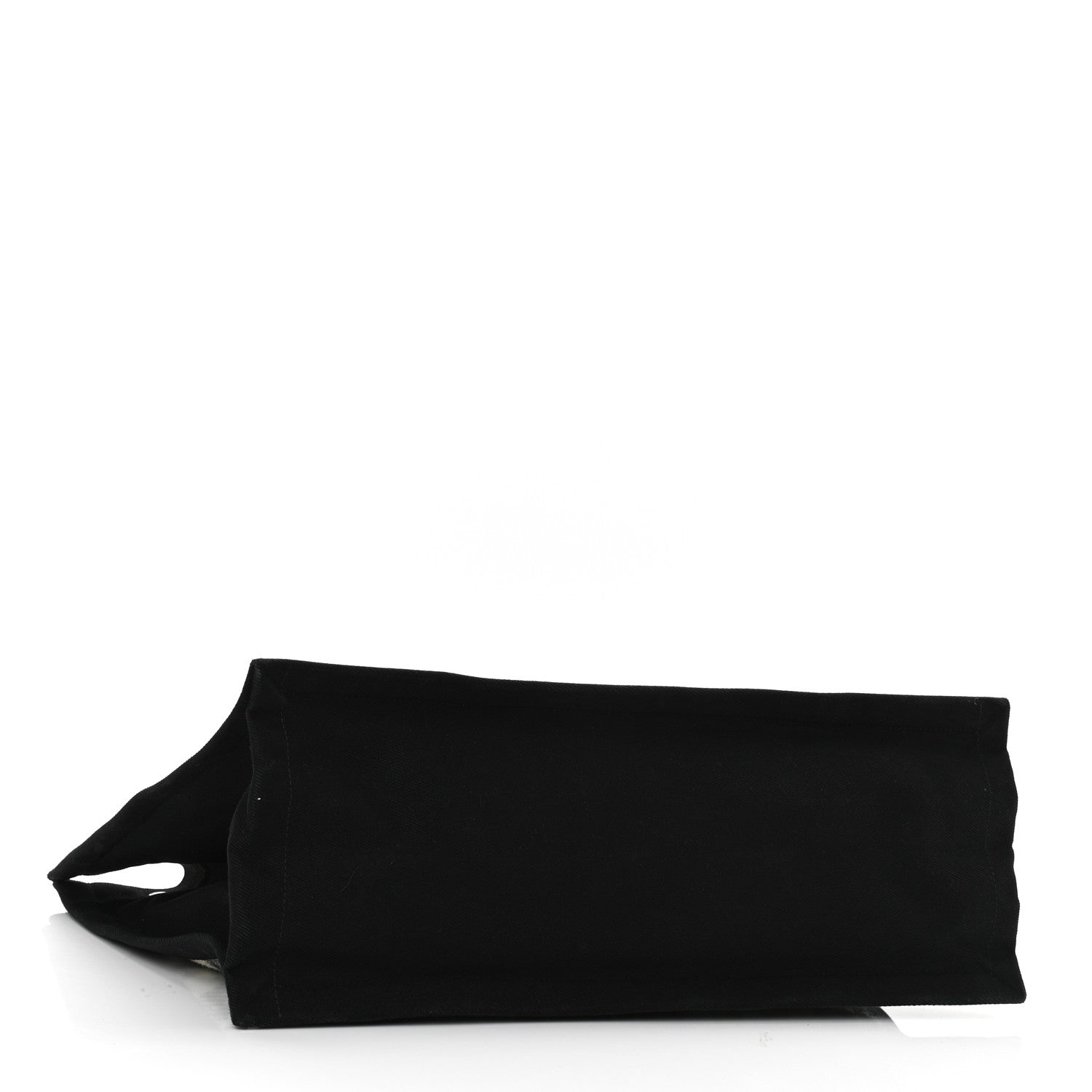 Saint Laurent Wool Tartan Rive Gauche Tote White Black 4 of 9