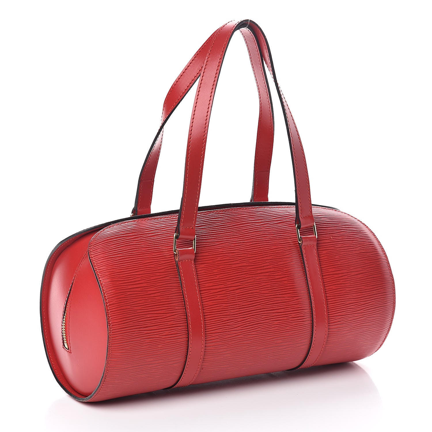 Louis Vuitton Epi Soufflot Castillan Red 3 of 10