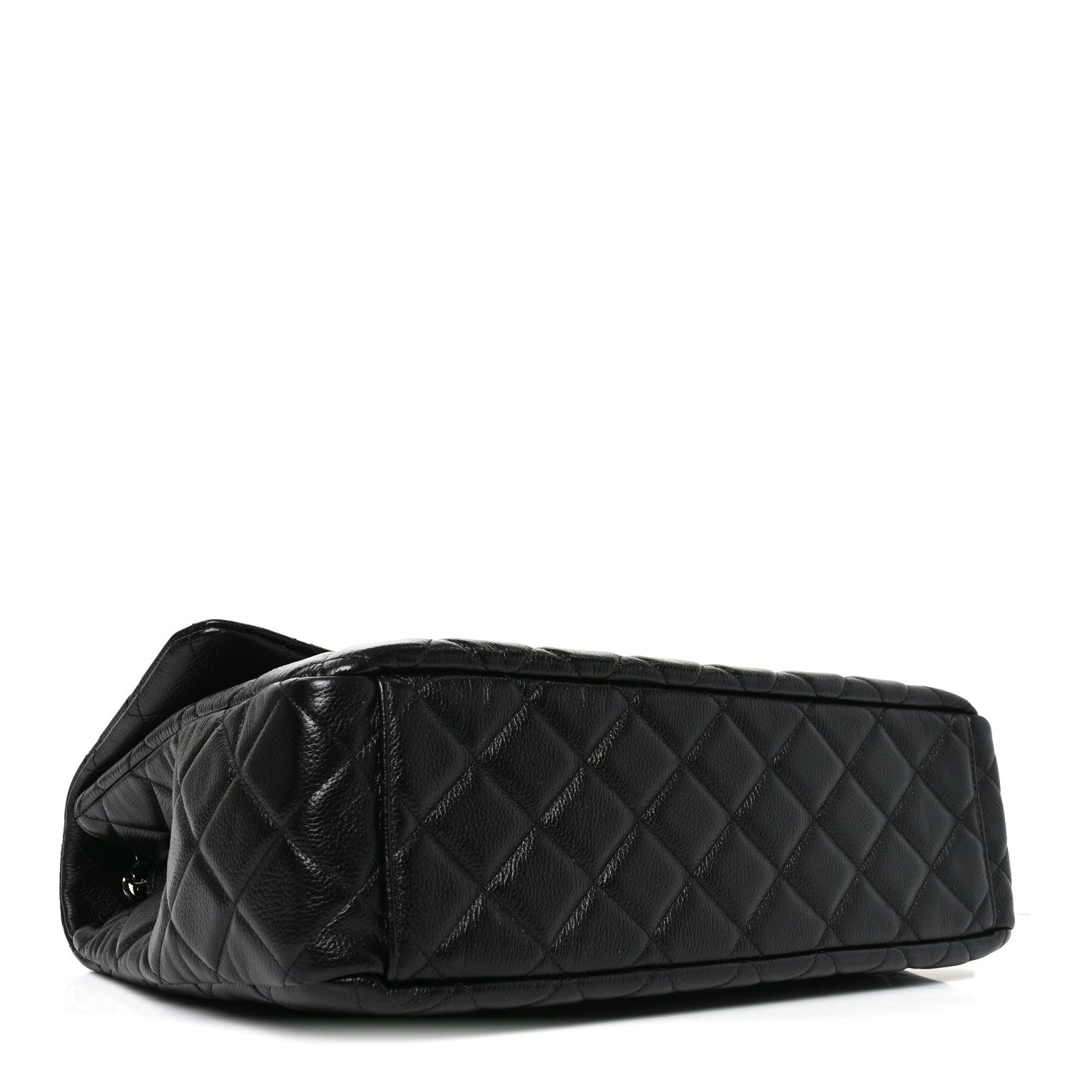 Chanel Caviar Quilted Small XXL Travel Flap Bag Black 4 of 10
