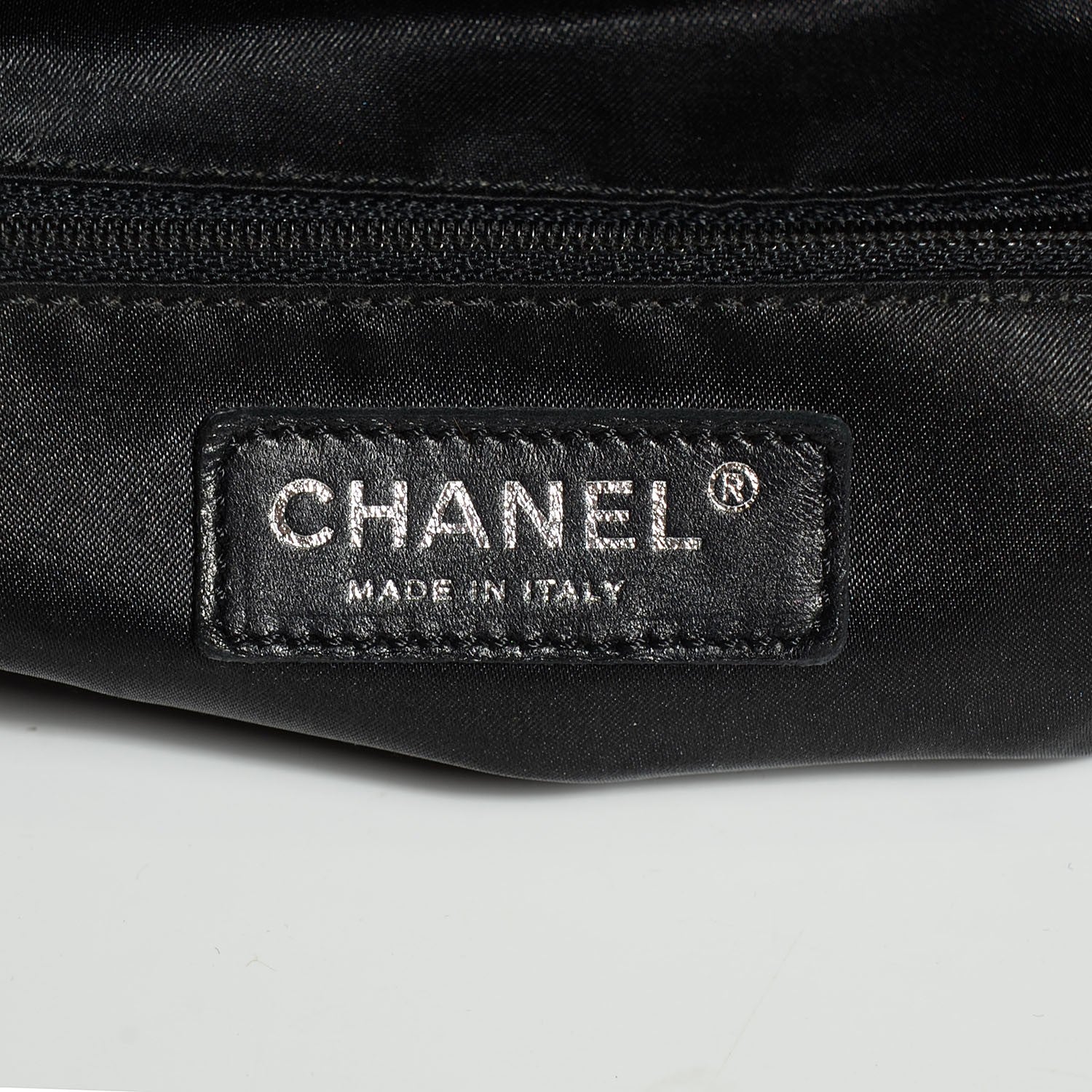 Chanel Lambskin Woven Medium Ultimate Soft Sombrero Bag Black 5 of 7