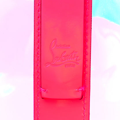 Christian Louboutin PVC Spikes East West Cabata Tote Pink 7 of 12