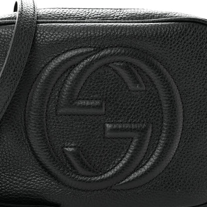 Gucci Pebbled Calfskin Small Soho Disco Bag Black 7 of 9
