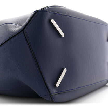 Loewe Calfskin Large Puzzle Bag Navy 9 of 10