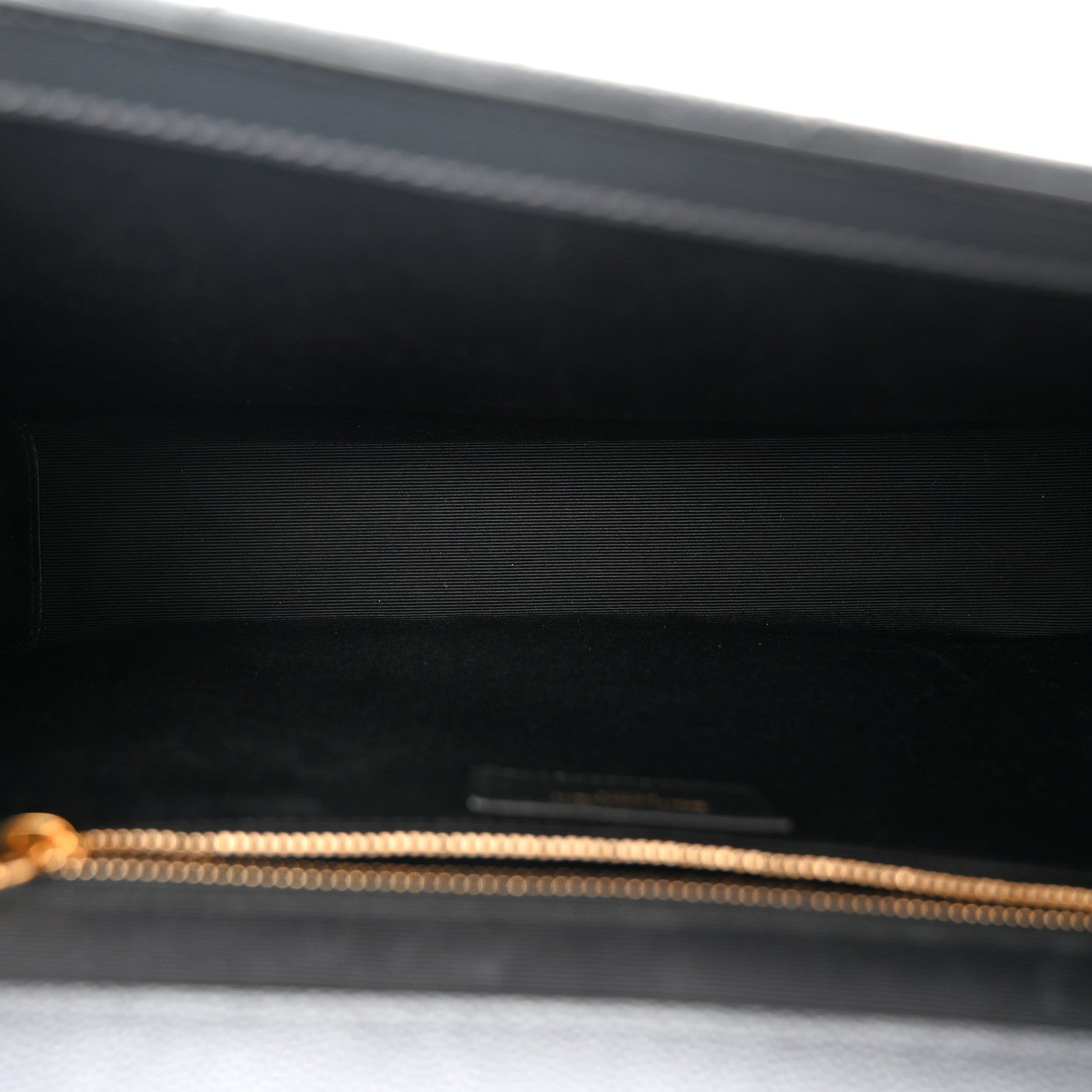 Saint Laurent Grain De Poudre Textured Mixed Matelasse Large Triquilt Monogram Satchel Storm 9 of 19