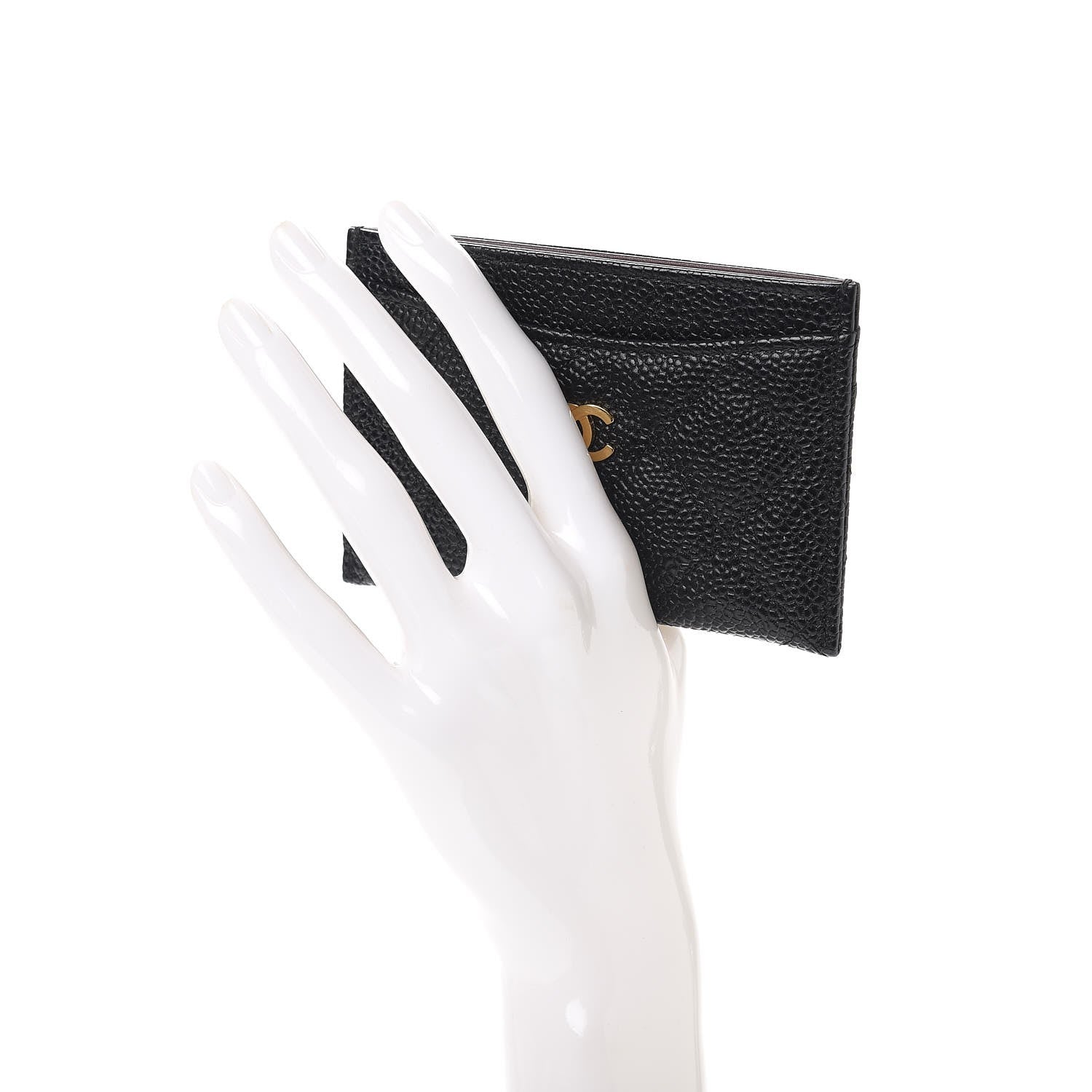 Chanel Caviar Quilted Card Holder Black 2 of 9