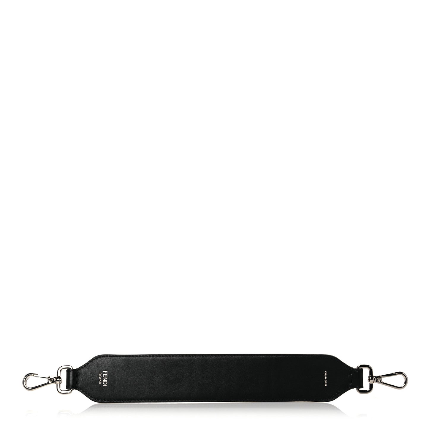 Velvet Tapestry Calfskin FF Reloaded Mini Strap You White Black
