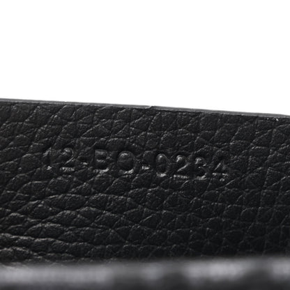 Christian Dior Oblique Jacquard Grained Calfskin Mini Saddle Messenger Bag With Flap Black 6 of 9