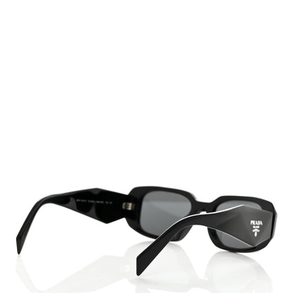 Prada Acetate Symbole Sunglasses SPR 17W Black 4 of 8