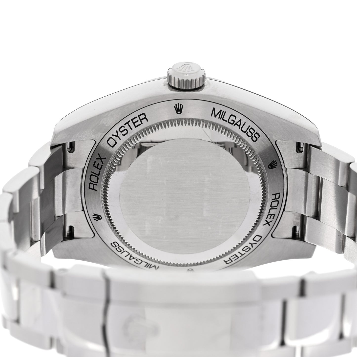 Stainless Steel 40mm Oyster Perpetual Milgauss Watch White 116400