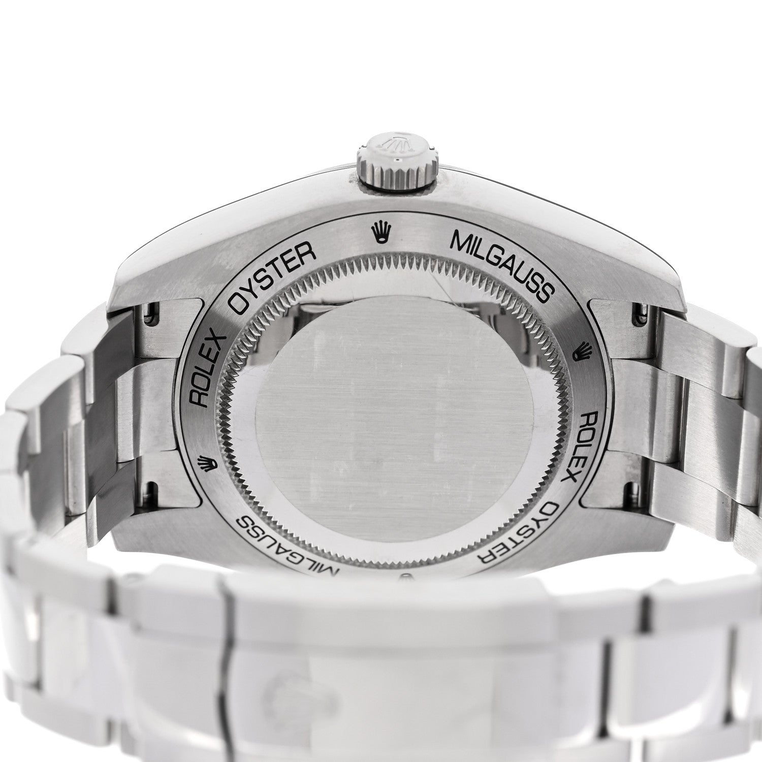 Rolex Stainless Steel 40mm Oyster Perpetual Milgauss Watch White 116400 4 of 5