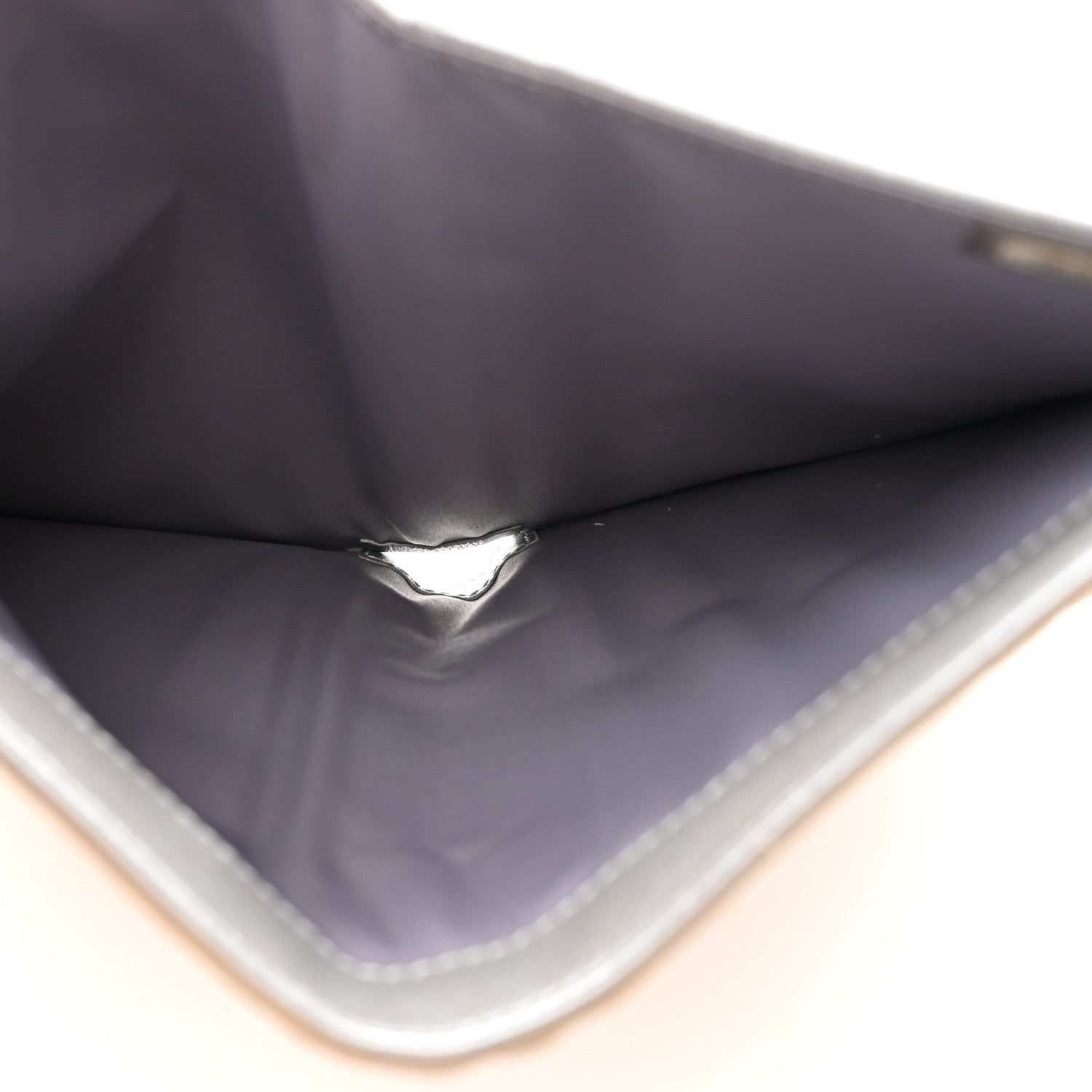 Chanel Lambskin Camellia Embossed Large Flap Wallet Gold 6 of 9