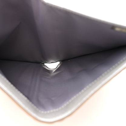 Chanel Lambskin Camellia Embossed Large Flap Wallet Gold 6 of 9