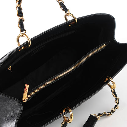 Chanel Caviar XL Grand Shopping Tote GST Black 5 of 7