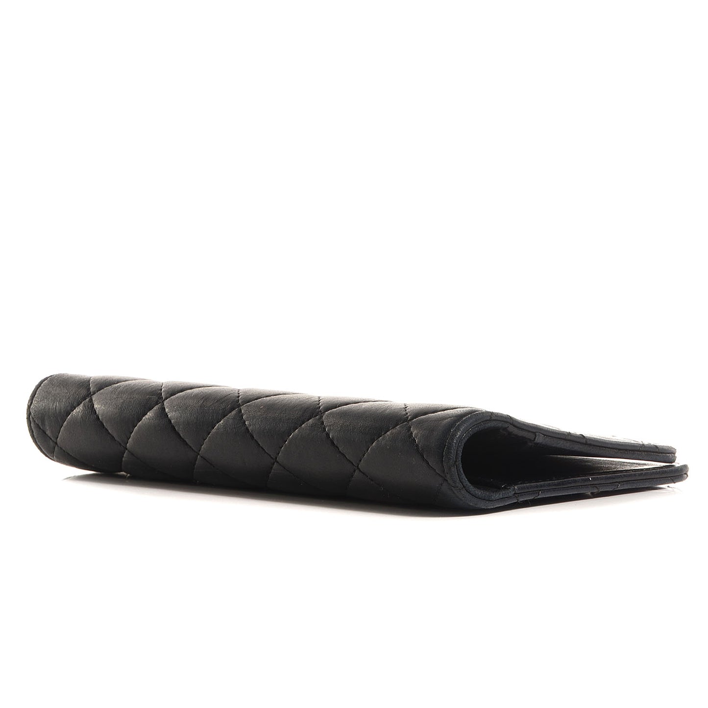 Lambskin Medium Agenda Cover Black