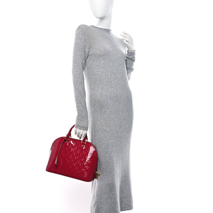 Louis Vuitton Vernis Alma PM Rose Indien 2 of 13