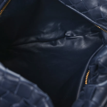 Bottega Veneta Nappa Intrecciato Teen Jodie Navy 5 of 9