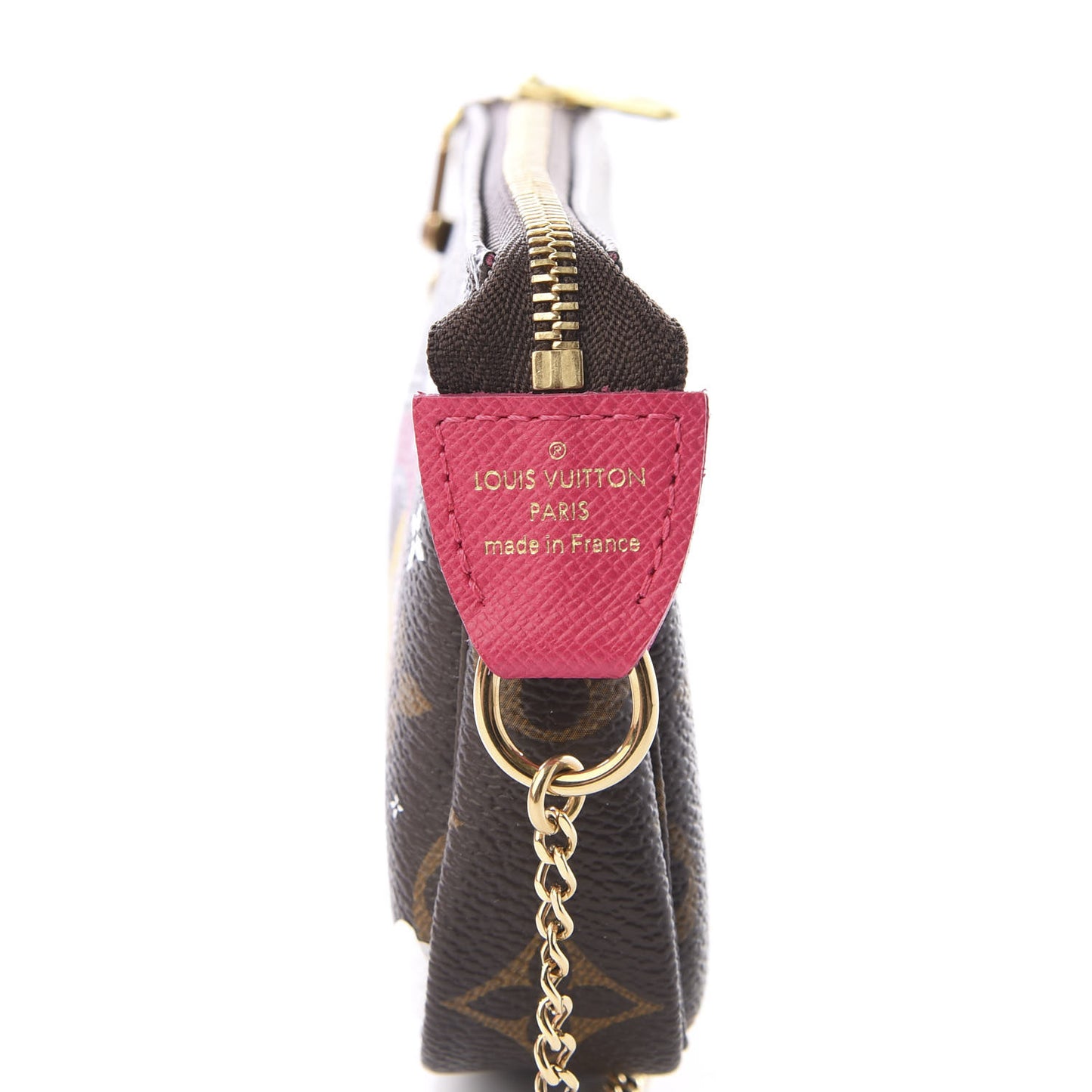 Monogram 2019 Christmas Animation Mini Courchevel Pochette Accessories Fuchsia