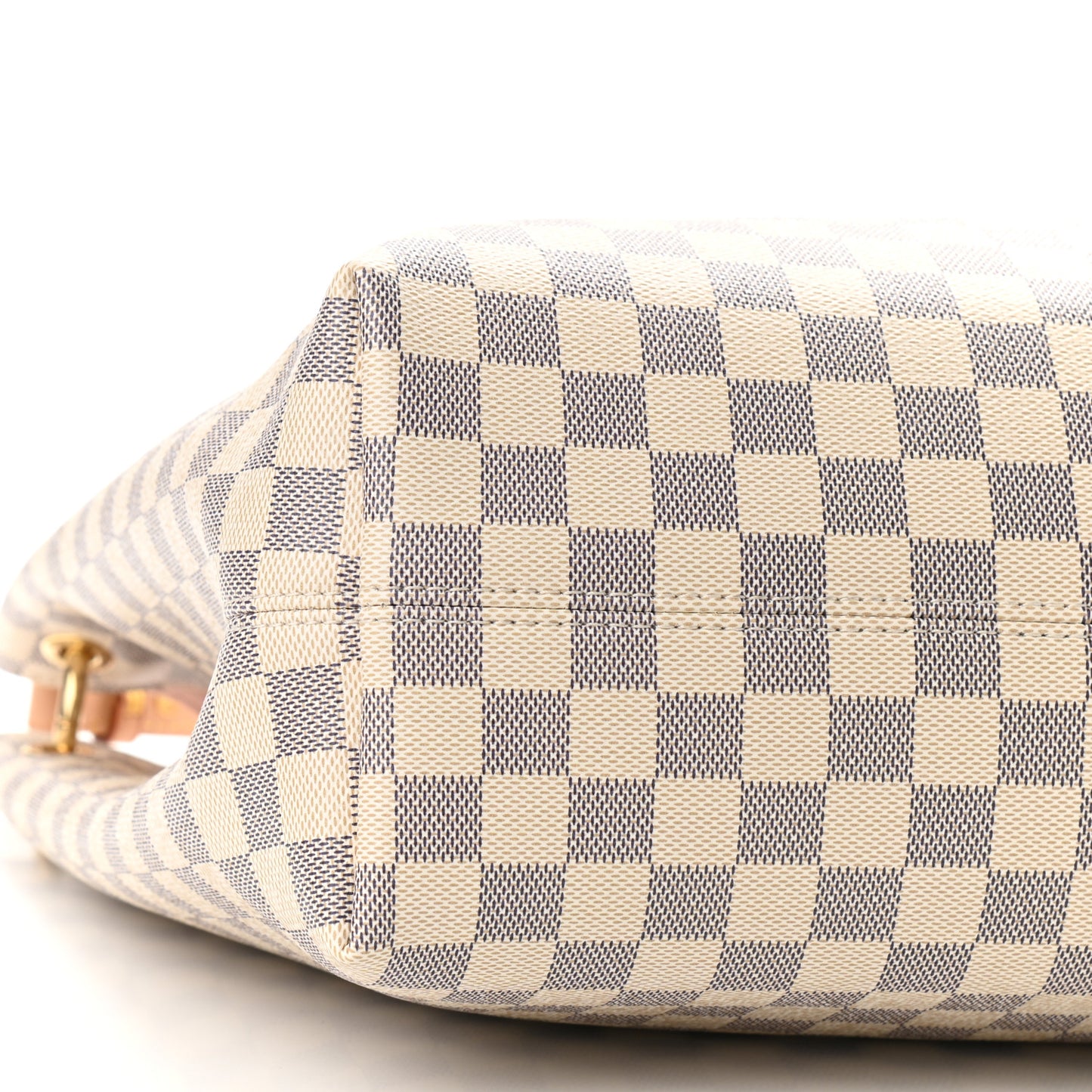 Damier Azur Graceful MM Rose Ballerine