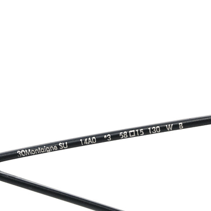 Christian Dior Acetate Monochrome Square 30 Montaigne SU Sunglasses Black 6 of 7